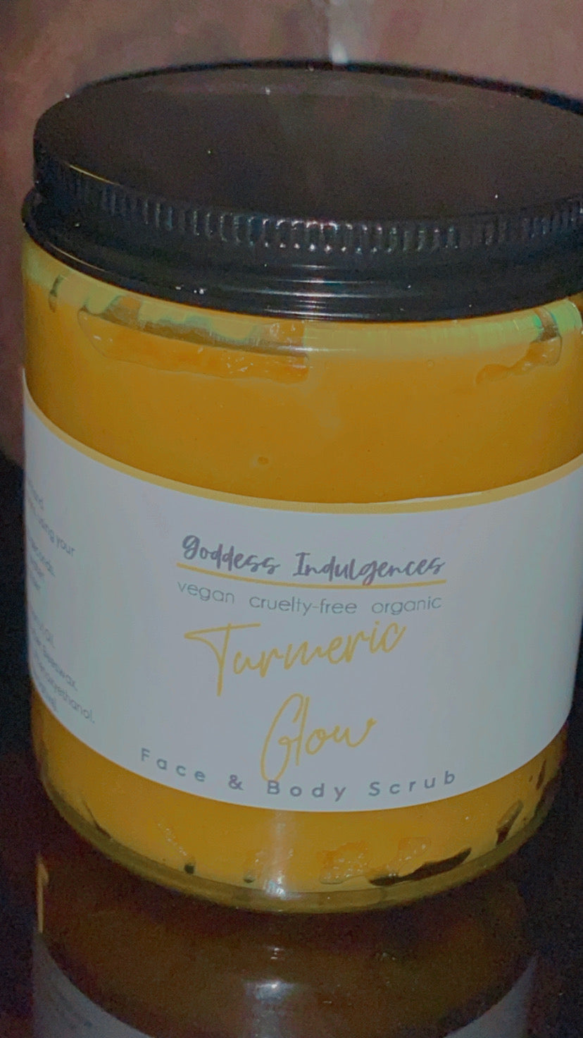 Goddess Indulgences Turmeric Glow Face & Body Scrub